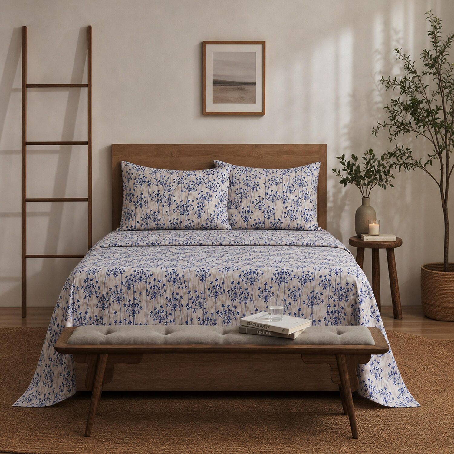 Kathy Ireland Egyptian Cotton Certified 500tc Sheet Set