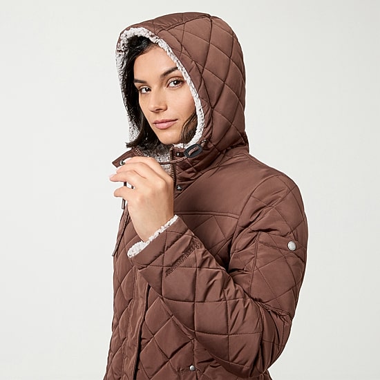 Free Country Womens Reversible Midweight Quilted Jacket