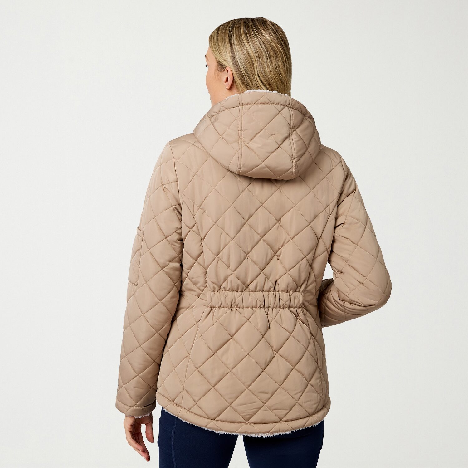 Free Country Womens Reversible Midweight Quilted Jacket