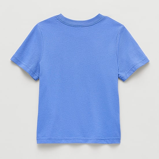 Okie Dokie Toddler & Little Boys Crew Neck Short Sleeve Classic Fit Graphic T-Shirt
