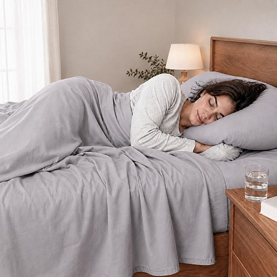 Kathy Ireland Organic Cotton Percale 300tc Deep Pocket Sheet Set