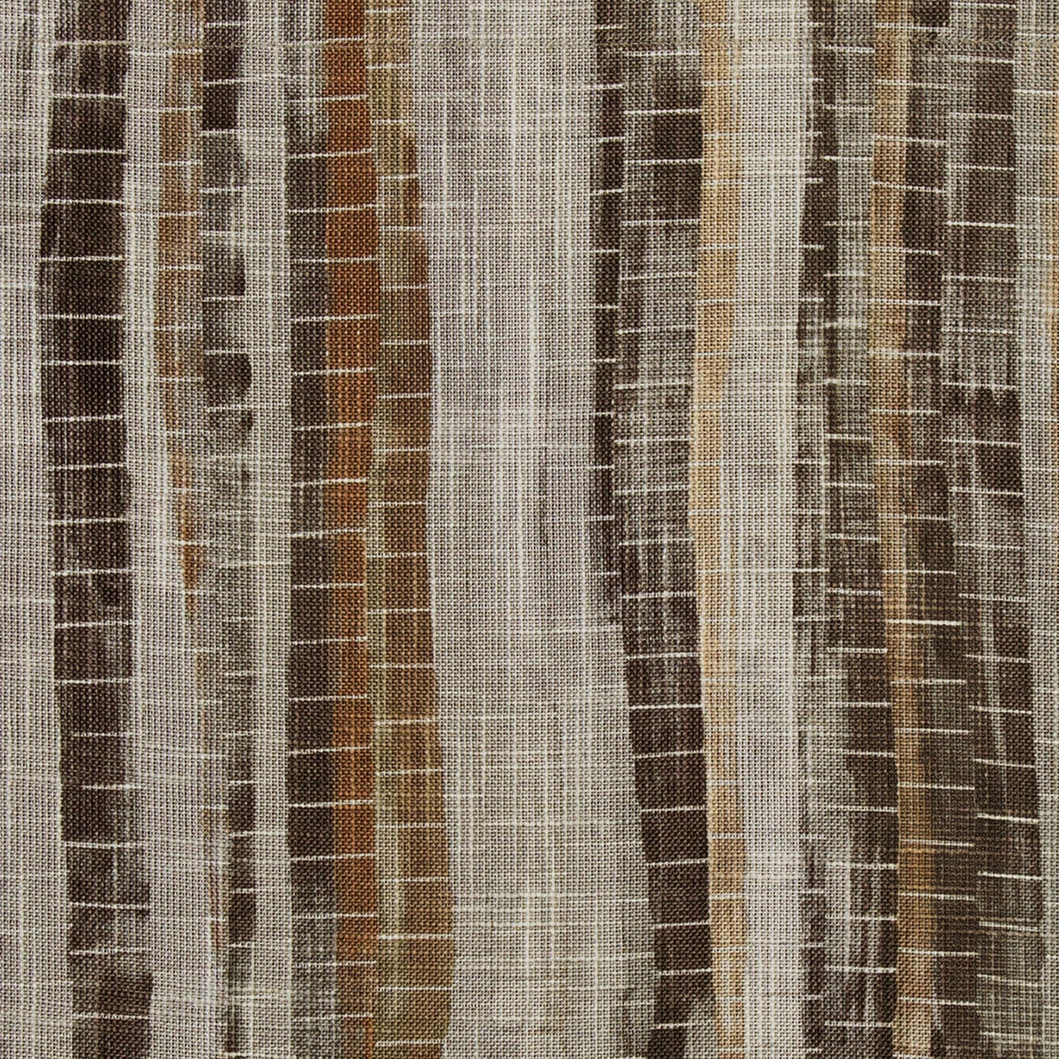 Sun Zero Avila Abstract Stripe Grommet Top 100% Blackout Single Curtain Panel