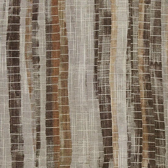 Sun Zero Avila Abstract Stripe Grommet Top 100% Blackout Single Curtain Panel