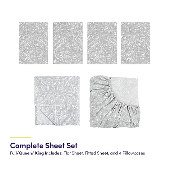 Sweet Home Collection 1500tc Deep Pocket Sheet Set