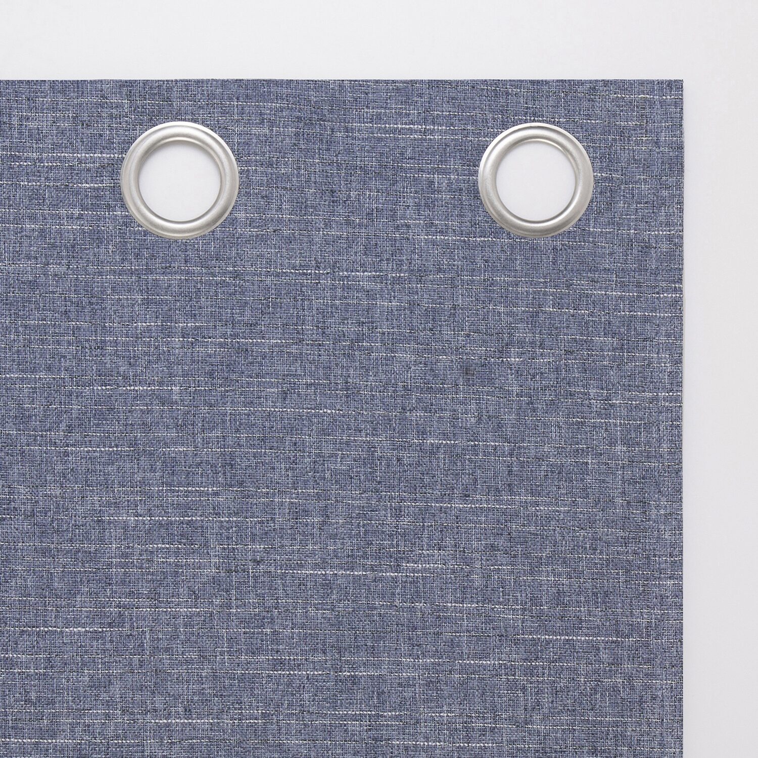 Sun Zero Tula Crosshatch Grommet Top 100% Blackout Single Curtain Panel