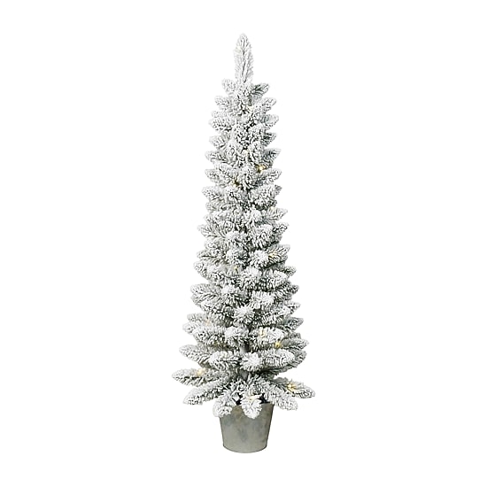 Traditional 4 Foot Potted Pine Christmas Tree