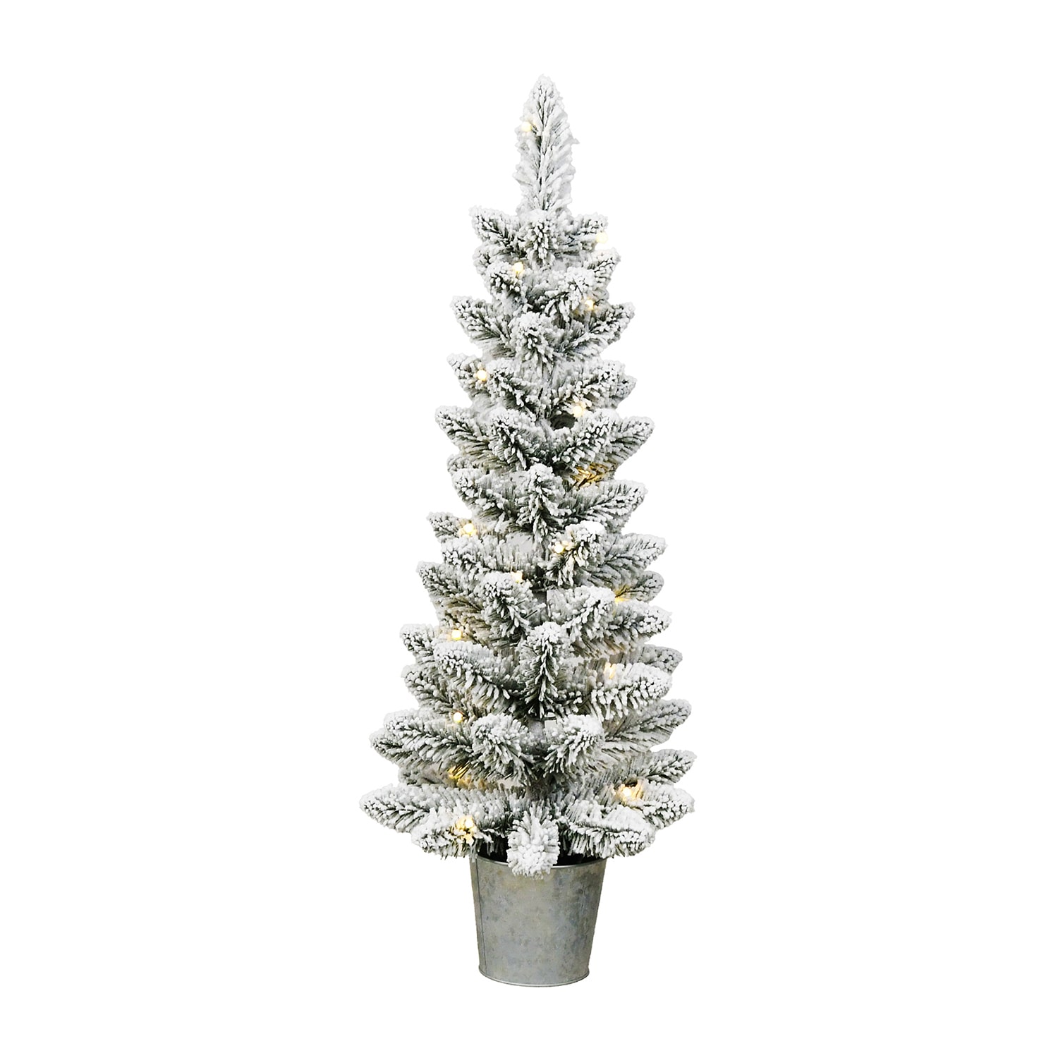 Traditional 3 Foot Potted Pine Christmas Tree