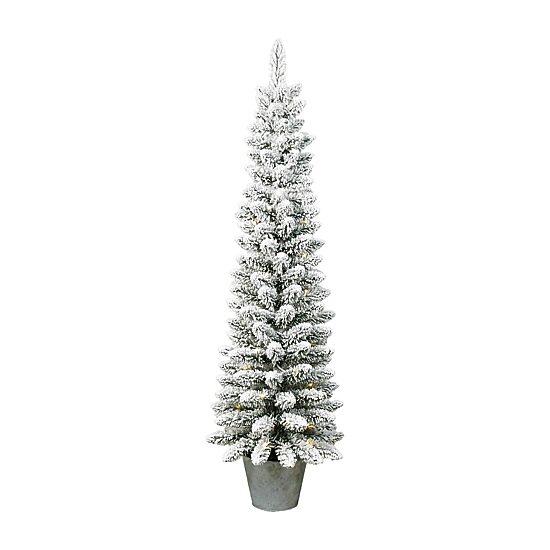 Traditional 5 Foot Potted Pine Christmas Tree