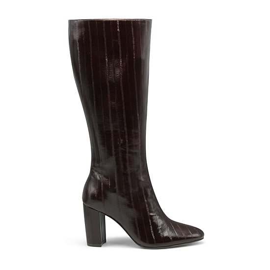 Charles David Womens Bart Block Heel Dress Boots