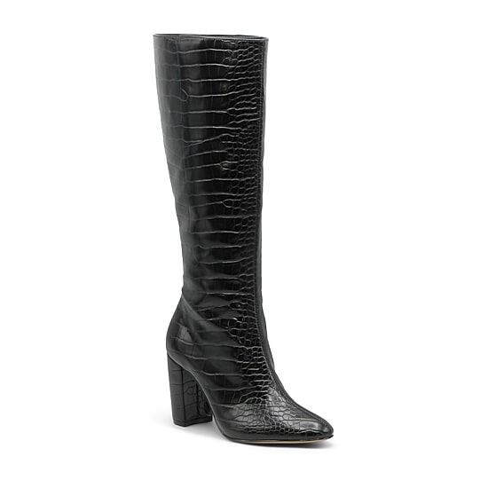 Charles David Womens Bart Block Heel Dress Boots