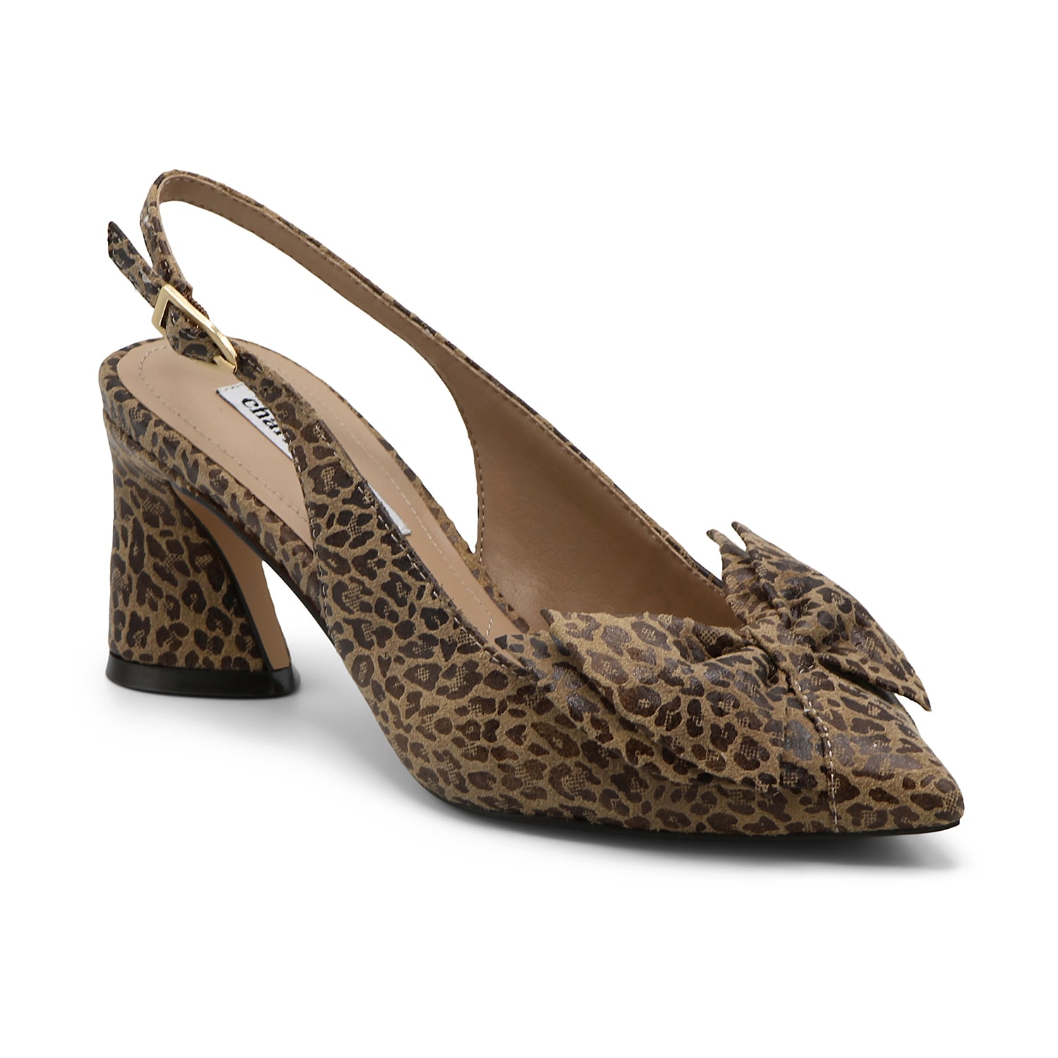 Charles David Antella Womens Pointed Closed Toe Block Heel Pumps