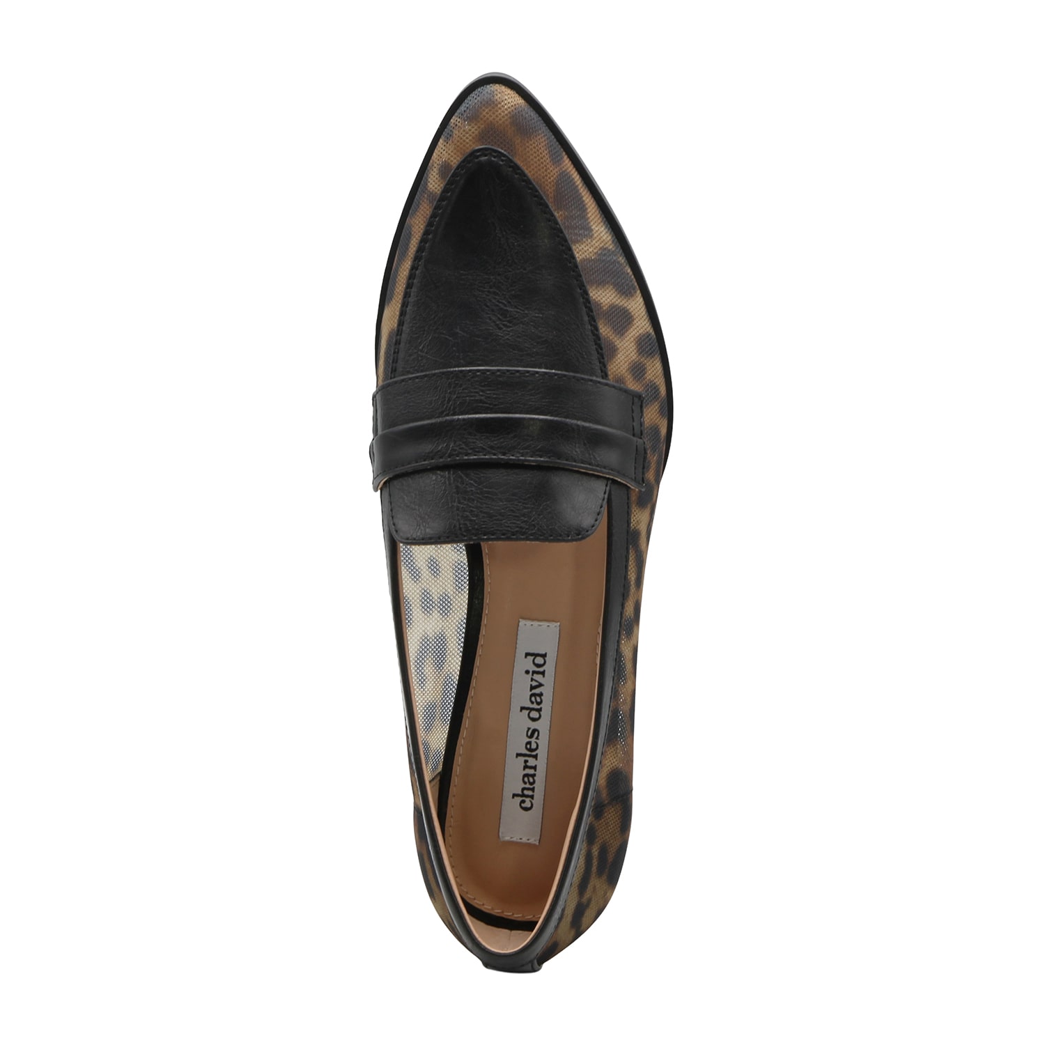 Charles David Evan Womens Pointed Closed Toe Loafers