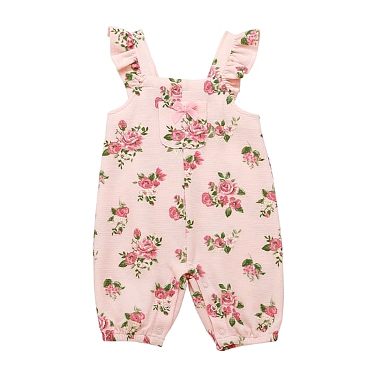 Baby Starters Baby Girls 3-pc. Overall Set