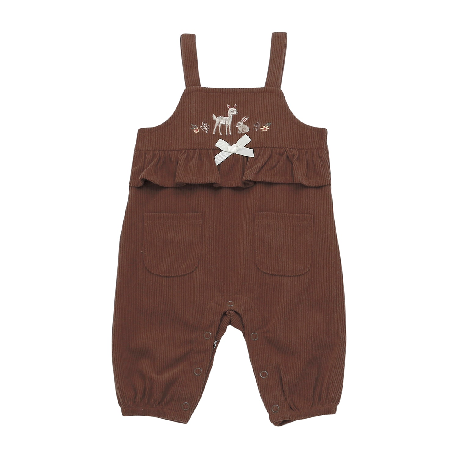 Baby Starters Girls 3-pc. Overall Set
