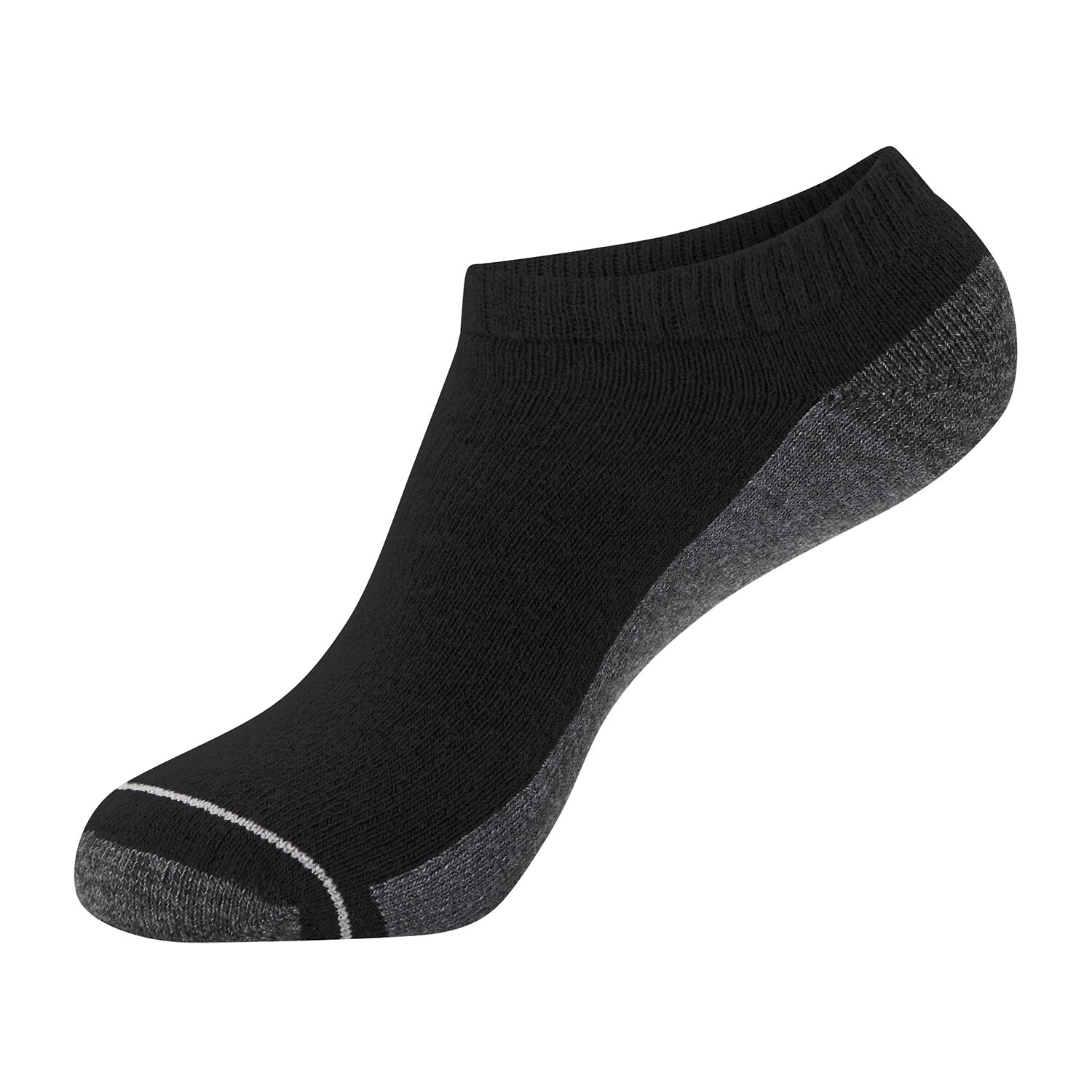 Hanes Ultimate Mens Multi-Pack 6 Pair Low Cut Socks