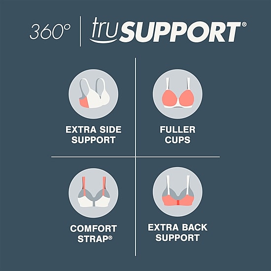 Playtex Secrets® Perfectly Smooth® Wireless Full Coverage Bra-4707