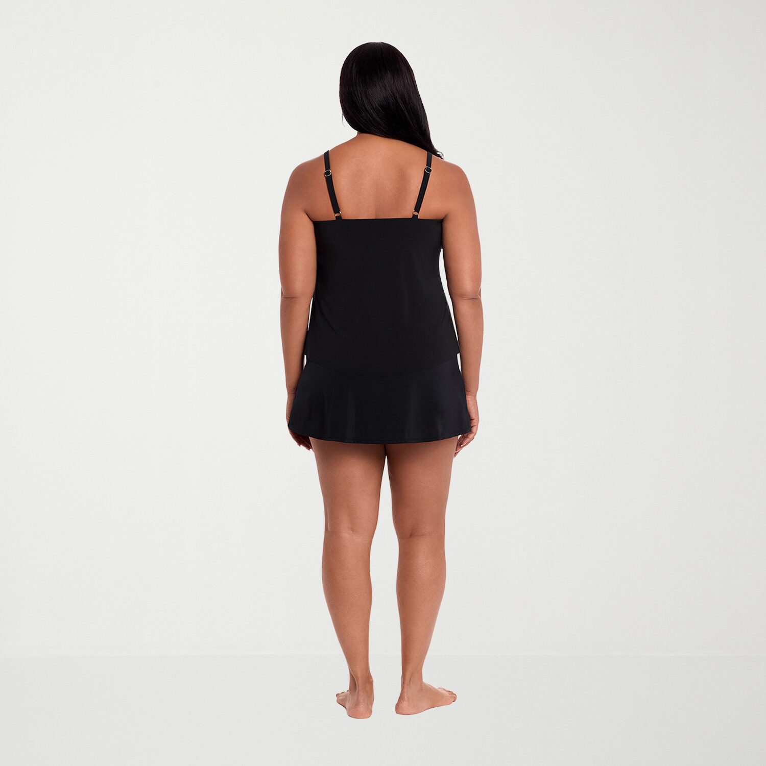 Trimshaper Womens Floral Tankini Swimsuit Top
