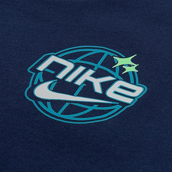 Nike Toddler Boys Crew Neck Long Sleeve Regular Fit Graphic T-Shirt