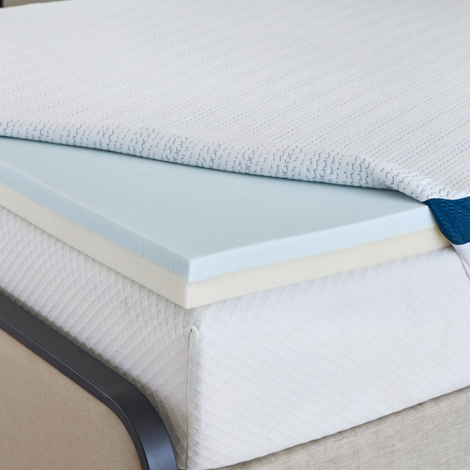 La-Z-Boy Serene / Isotonic+ Memory Foam 3” Dual Layered Mattress Topper