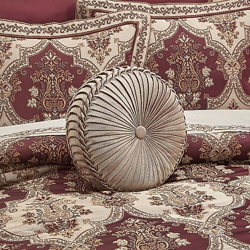 Queen Street Prestyn Round Throw Pillow In Yellow