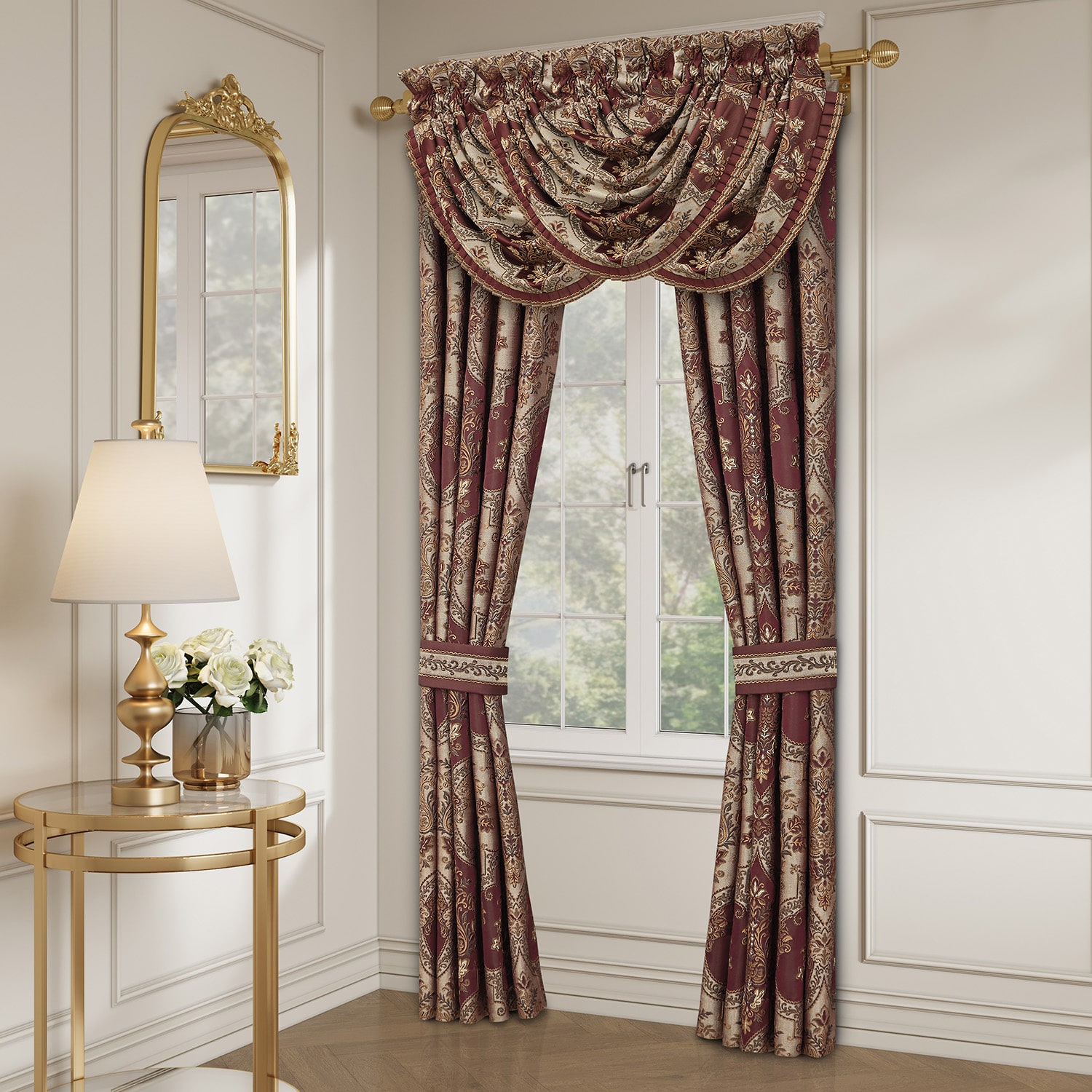 Queen Street Prestyn Rod Pocket Room Darkening Set of 2 Curtain Panel