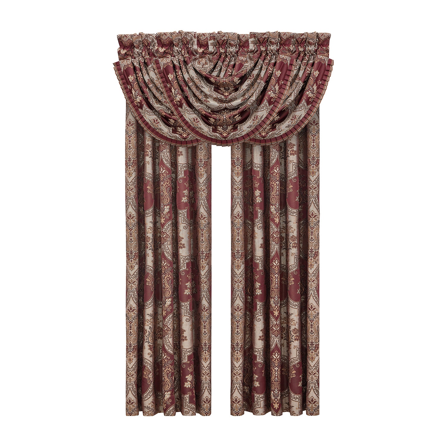 Queen Street Prestyn Rod Pocket Room Darkening Set of 2 Curtain Panel