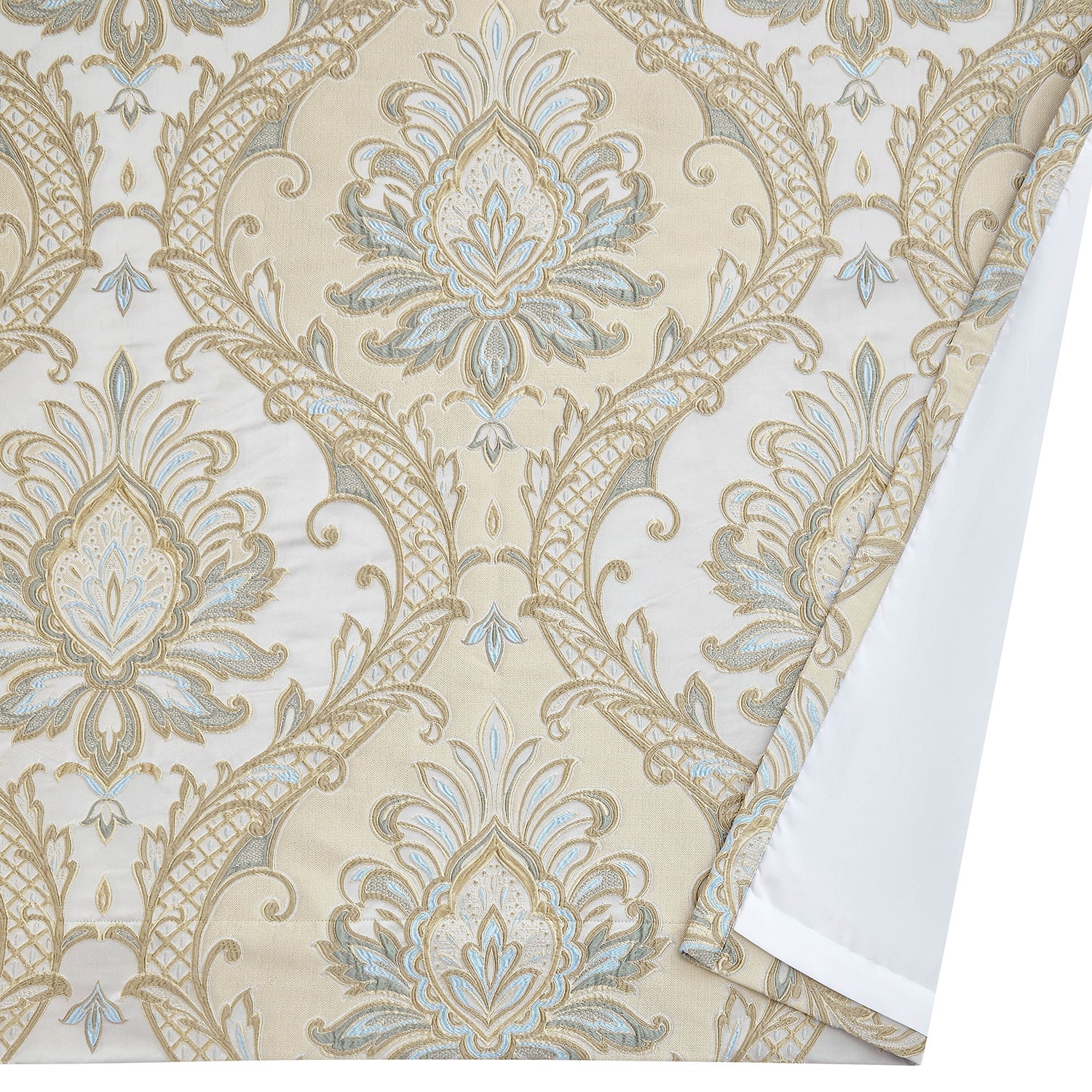 Queen Street Reina Rod Pocket Room Darkening Set of 2 Curtain Panel