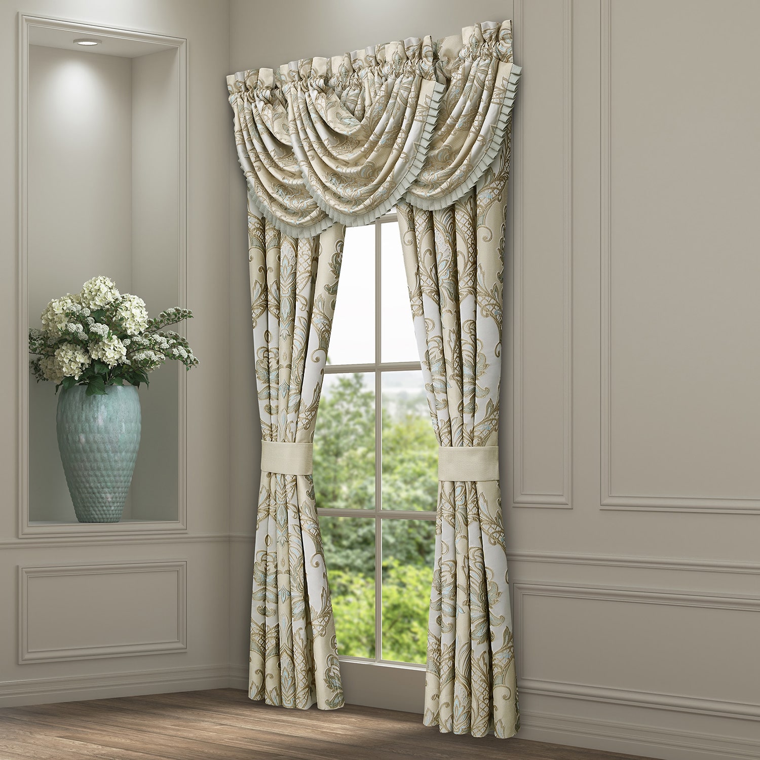 Queen Street Reina Rod Pocket Room Darkening Set of 2 Curtain Panel