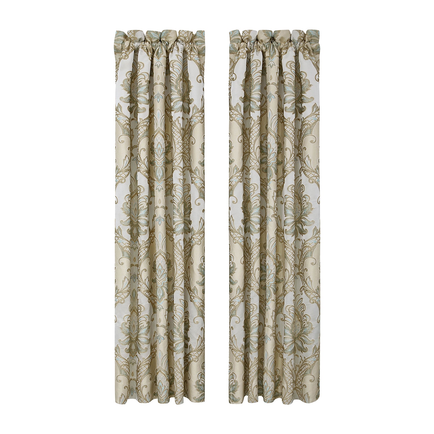 Queen Street Reina Rod Pocket Room Darkening Set of 2 Curtain Panel