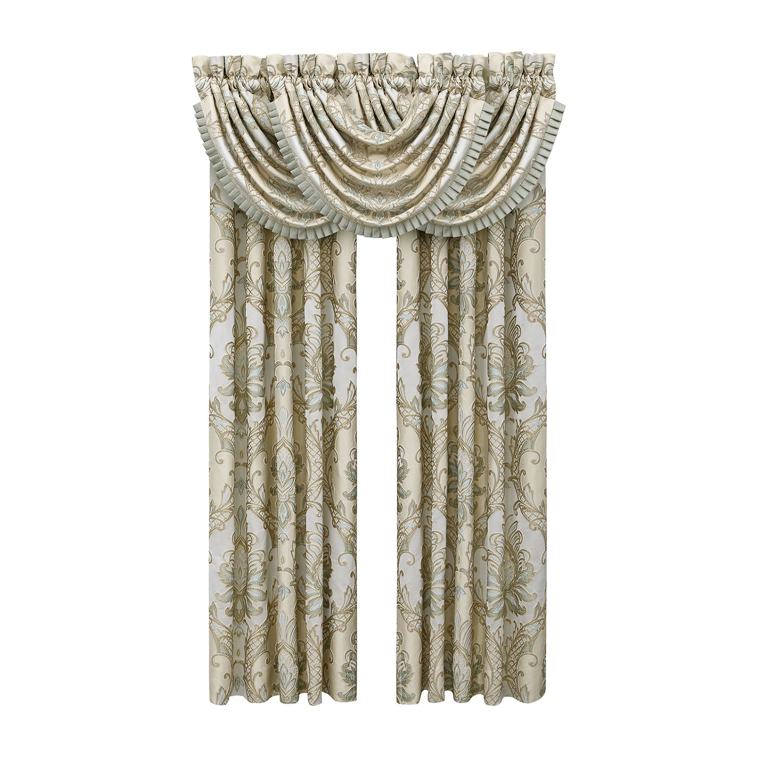 Queen Street Reina Rod Pocket Room Darkening Set of 2 Curtain Panel
