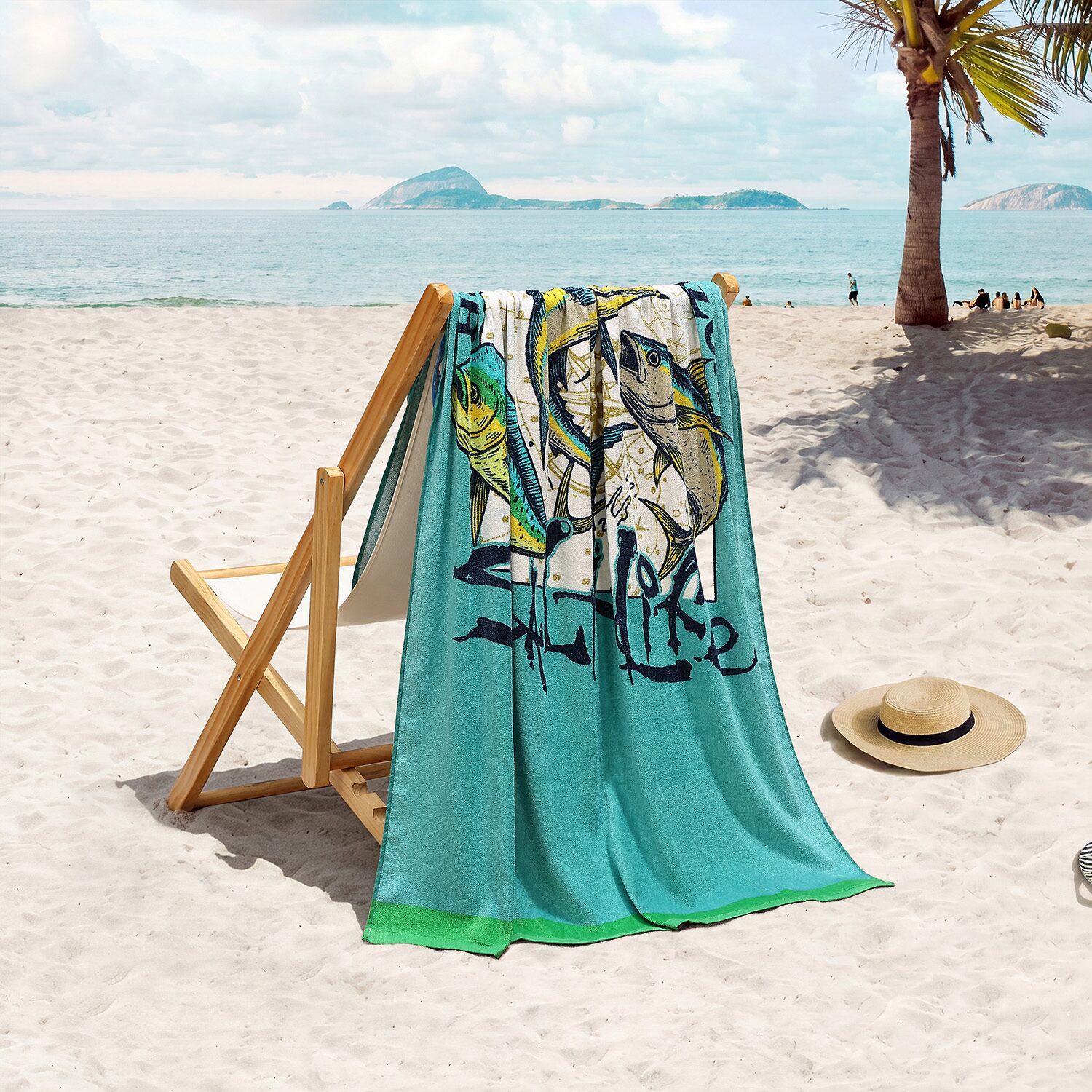 Salt Life Horizon Hunter Quick Dry Beach Towel