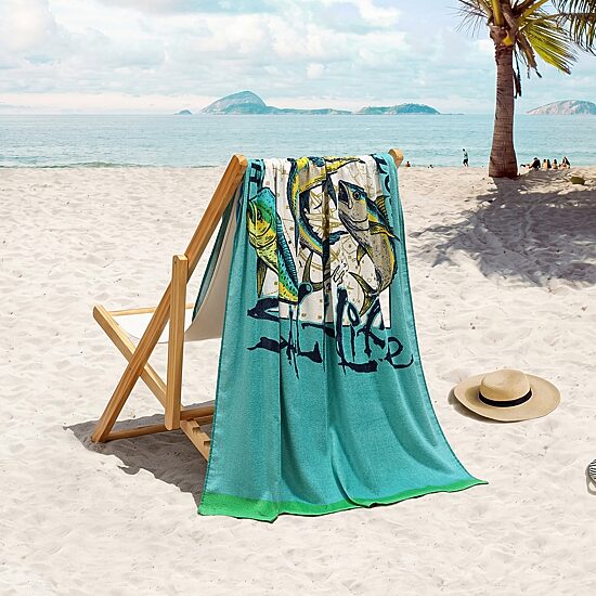 Salt Life Horizon Hunter Quick Dry Beach Towel