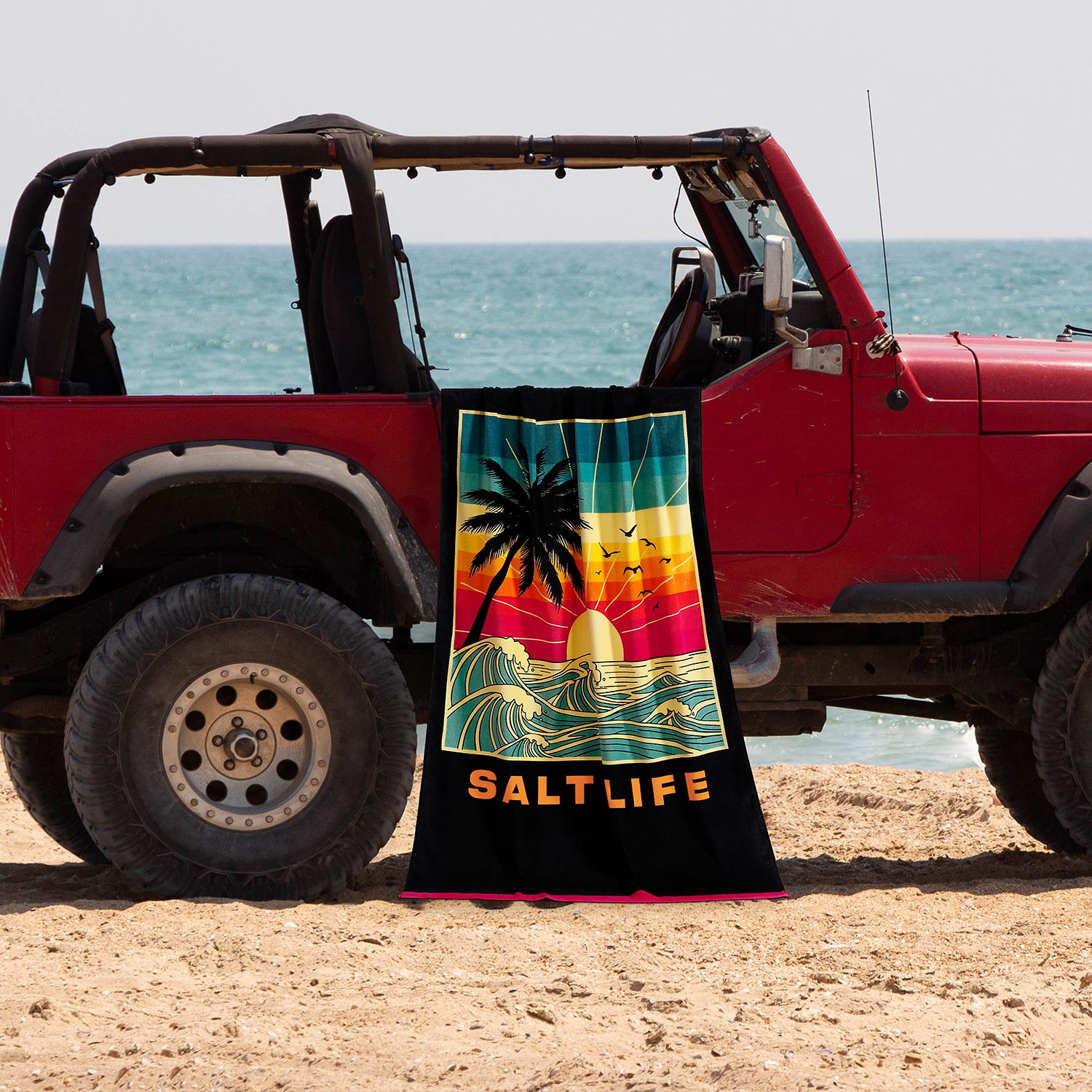 Salt Life Breezy Day Quick Dry Beach Towel