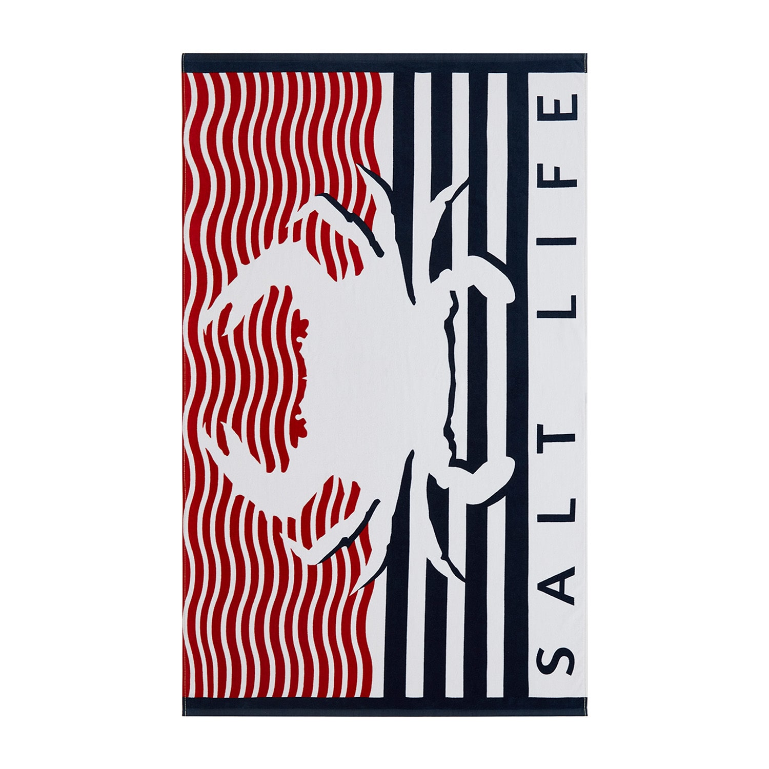 Salt Life Crabbin Quick Dry Beach Towel