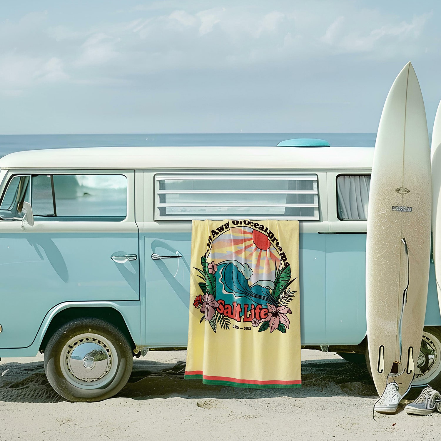 Salt Life Drift Away Quick Dry Beach Towel