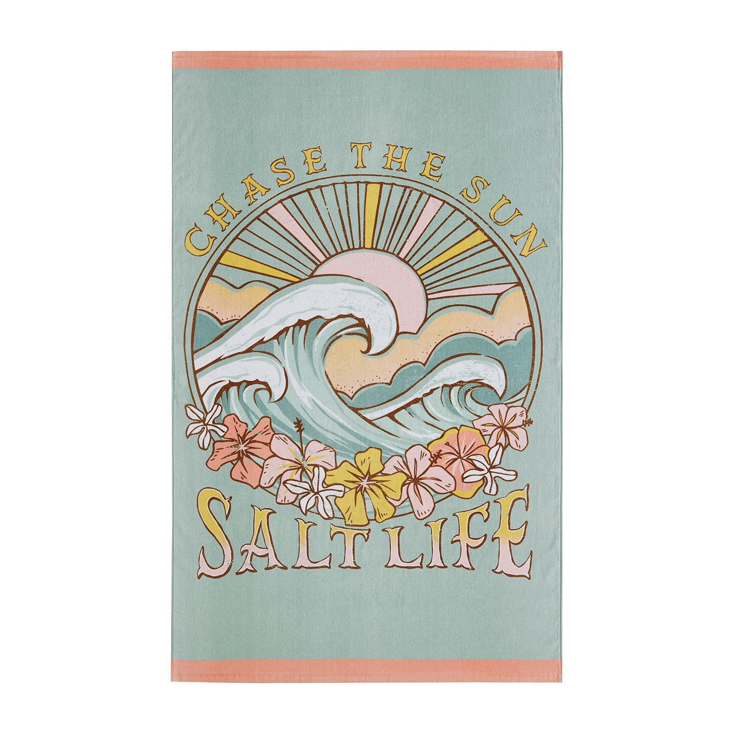 Salt Life Chase The Sun Quick Dry Beach Towel