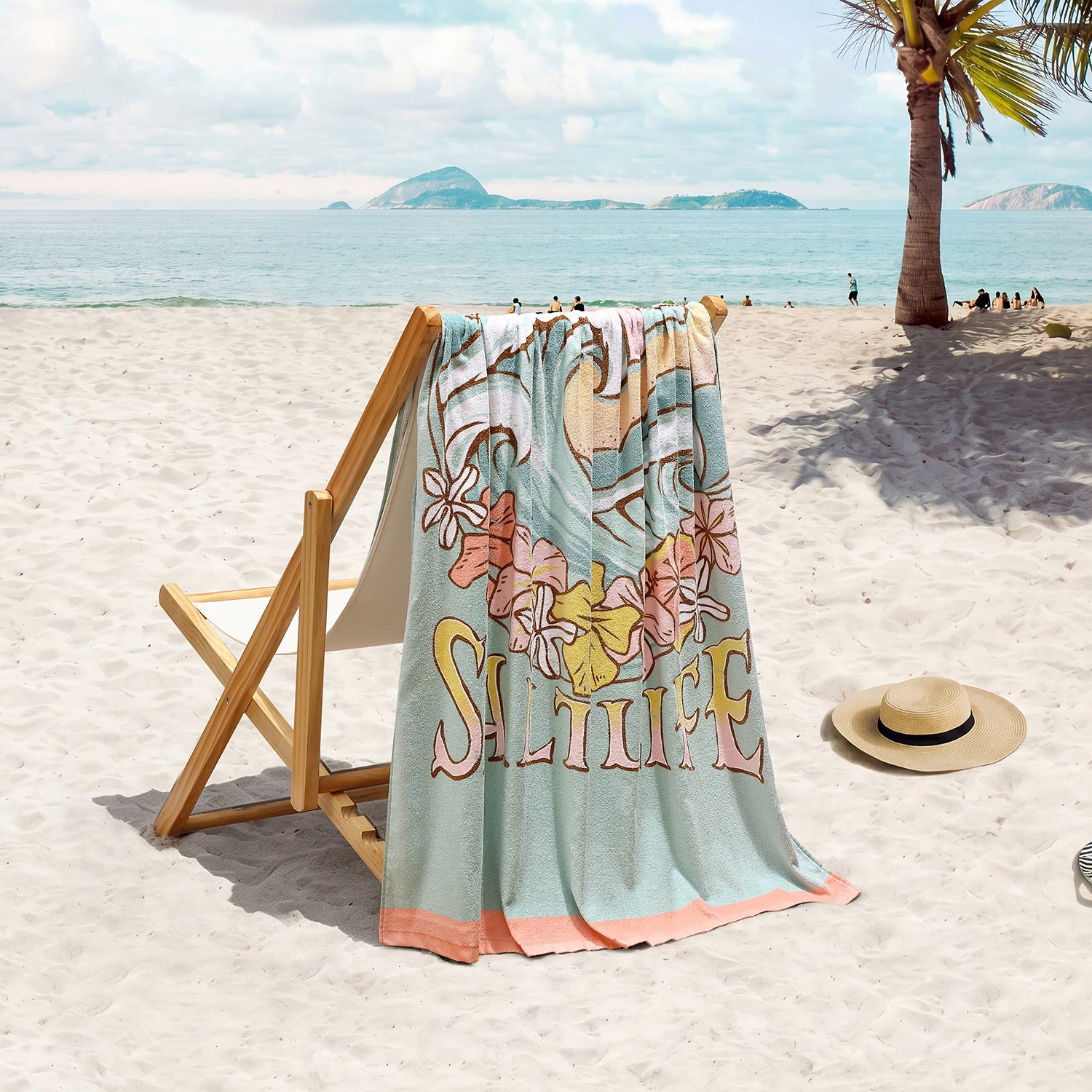 Salt Life Chase The Sun Quick Dry Beach Towel