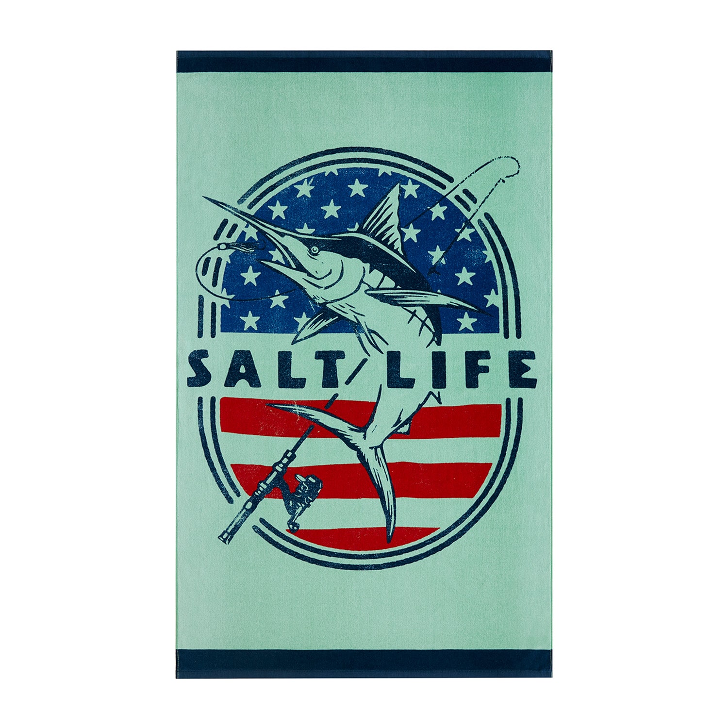 Salt Life Salty N' Proud Quick Dry Beach Towel