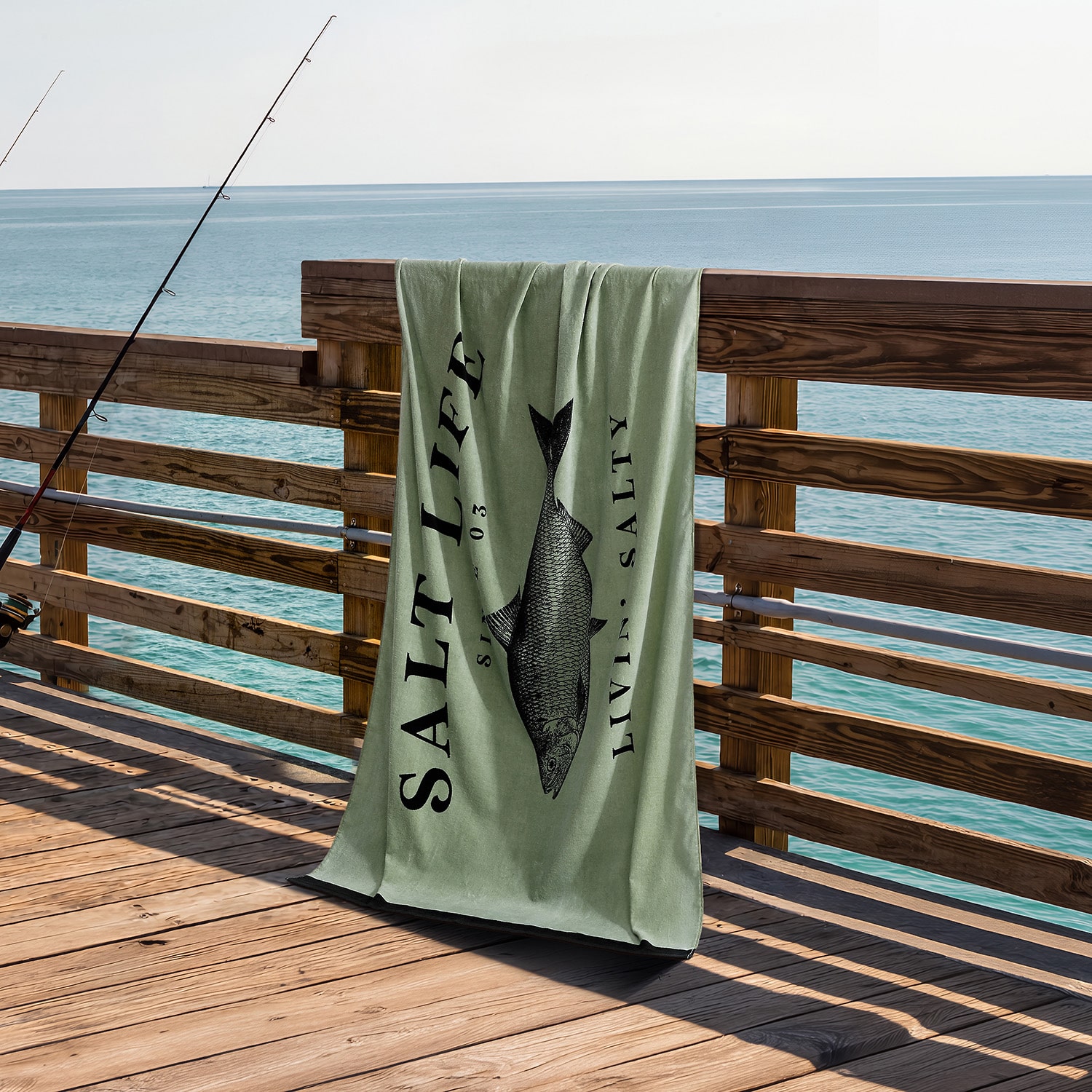 Salt Life Herring Quick Dry Beach Towel