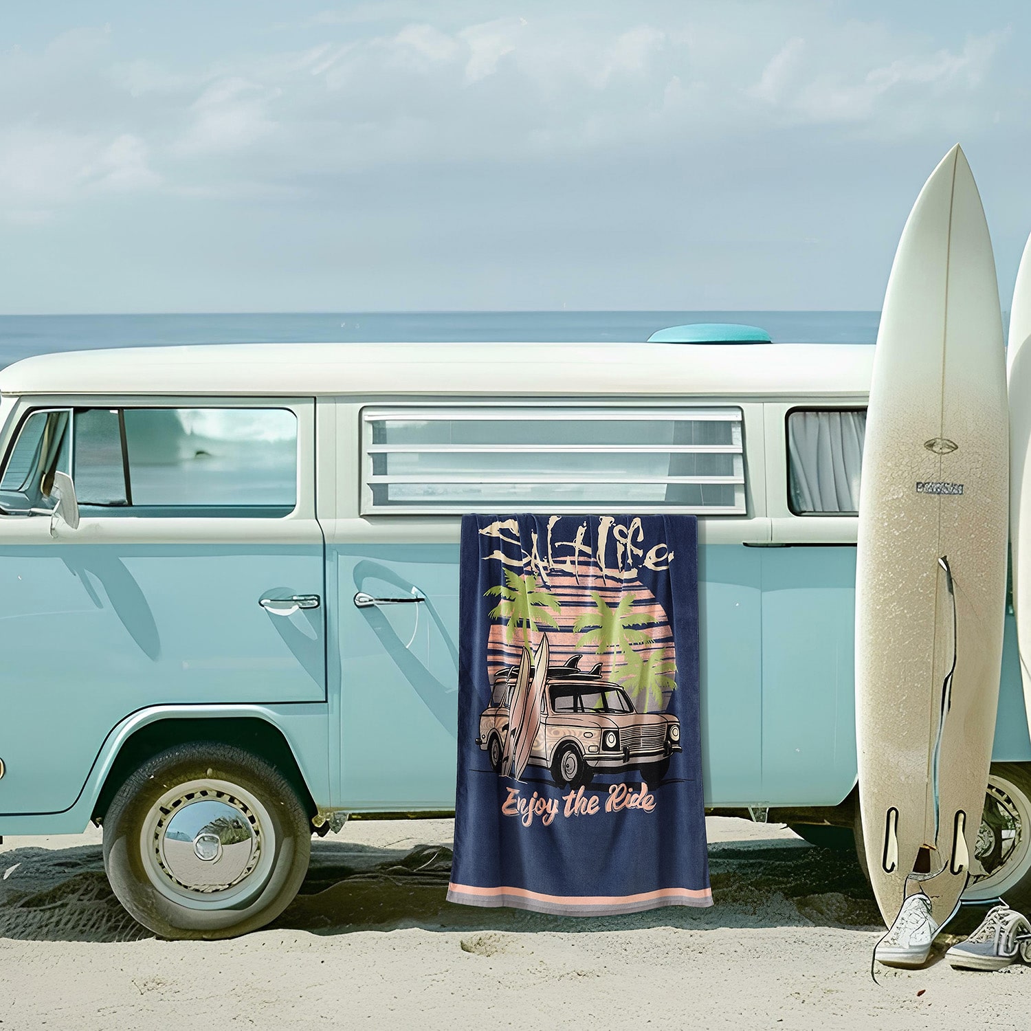 Salt Life Adventure Vibe Quick Dry Beach Towel