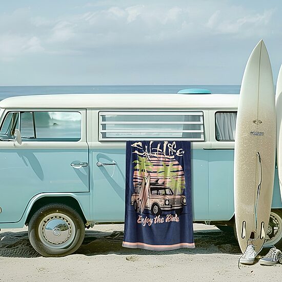 Salt Life Adventure Vibe Quick Dry Beach Towel