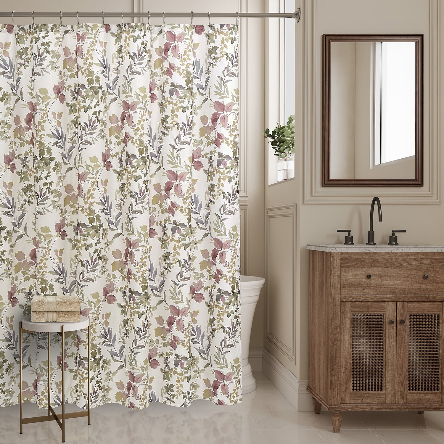 Royal Court Rosewood Shower Curtain