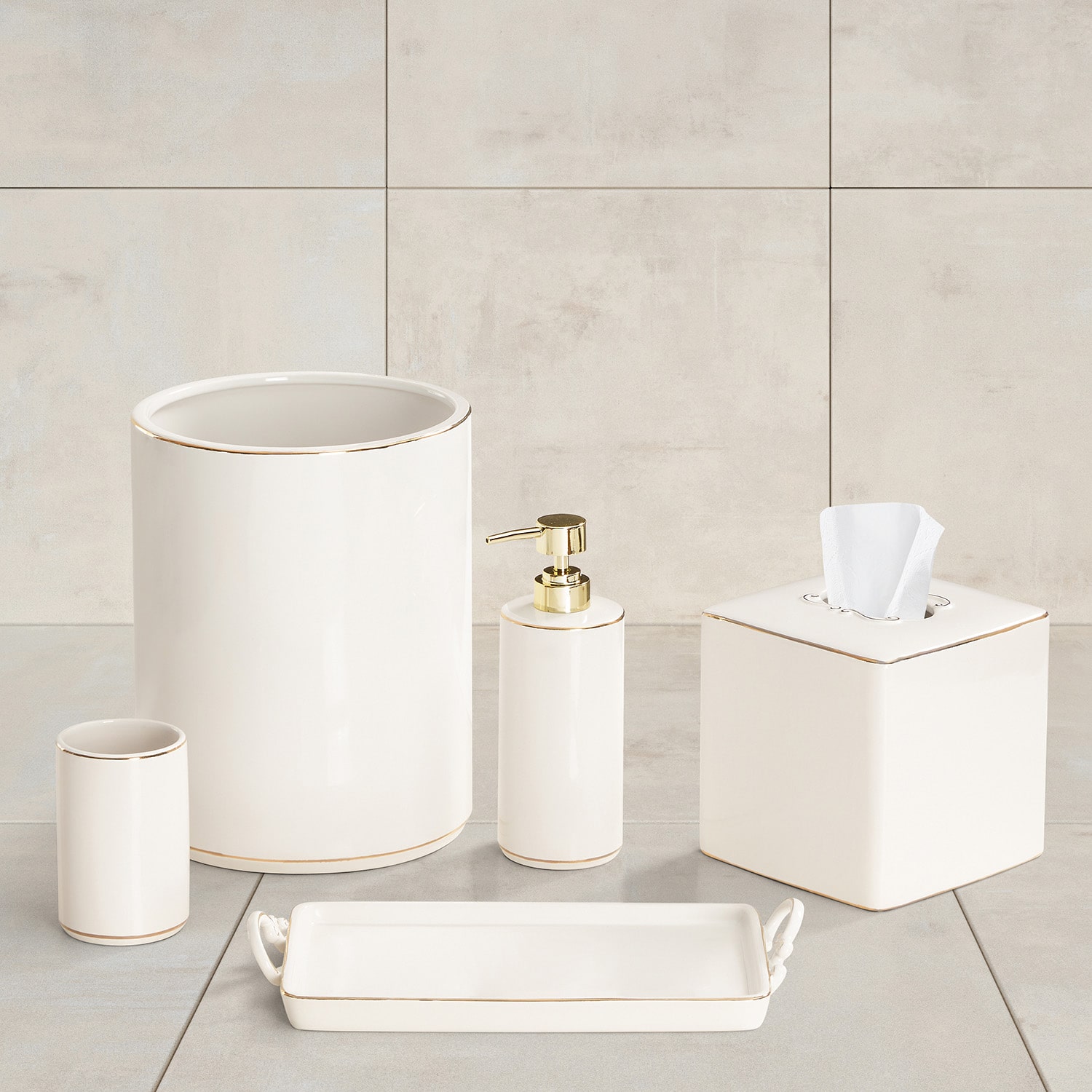 Queen Street Delphine Bath Accessory Sets