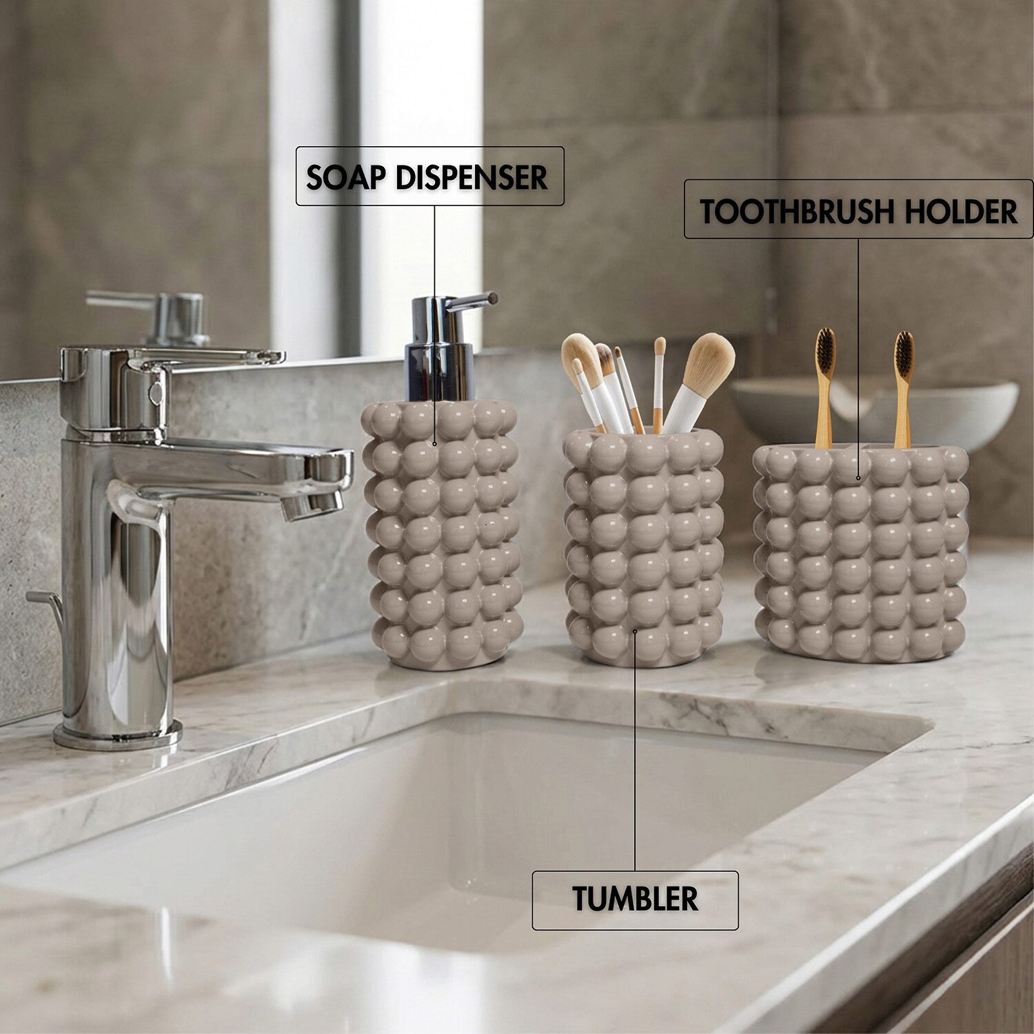 Better Trends Nova Collection Toothbrush Holder