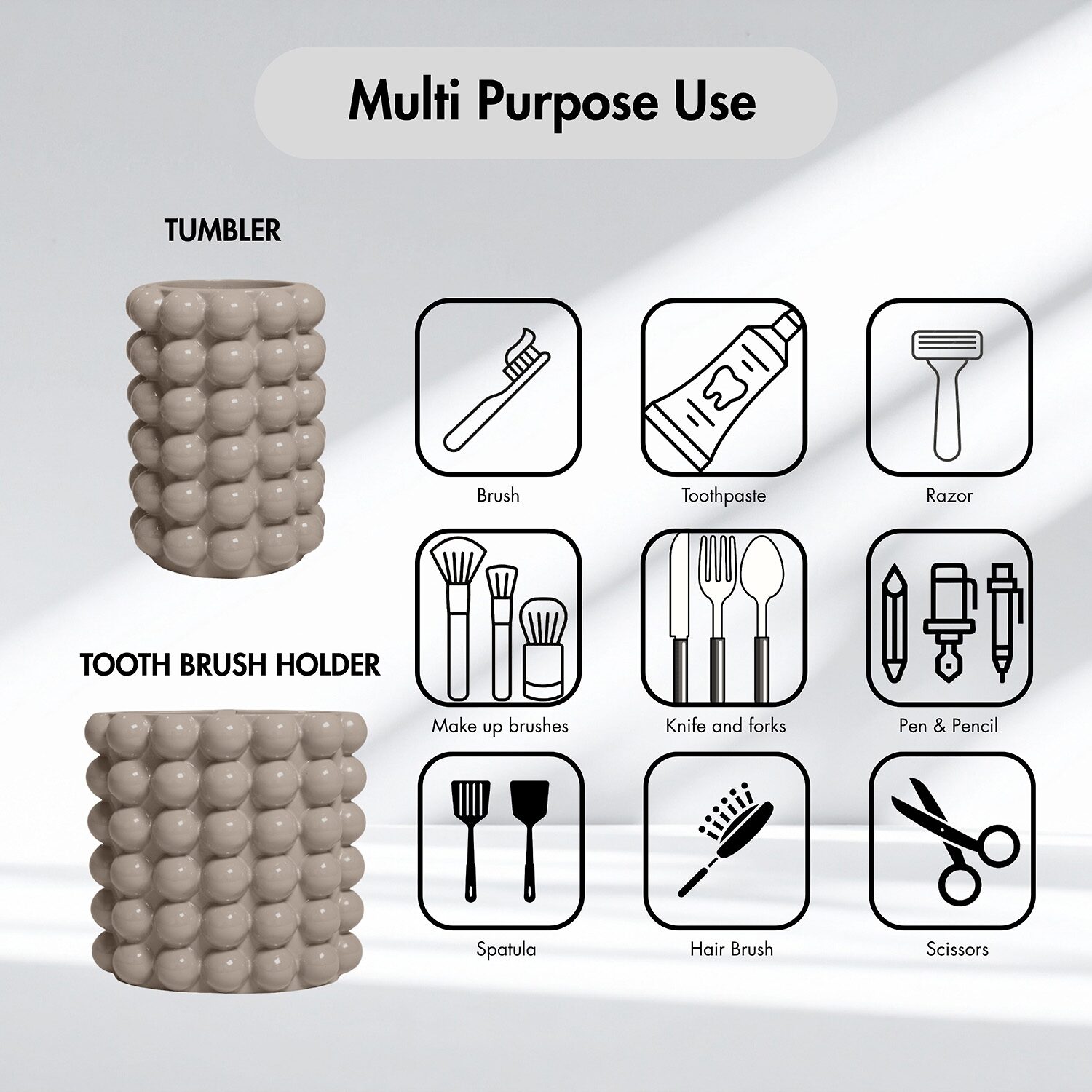 Better Trends Nova Collection Toothbrush Holder
