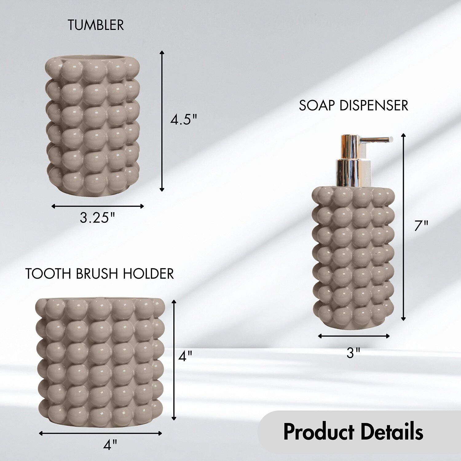 Better Trends Nova Collection Toothbrush Holder