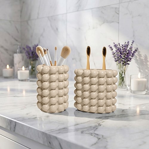 Better Trends Nova Collection Tumbler In Beige