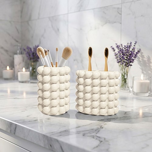 Better Trends Nova Collection Tumbler In White