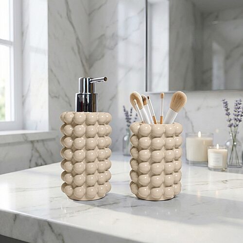 Better Trends Nova Collection Tumbler In Beige