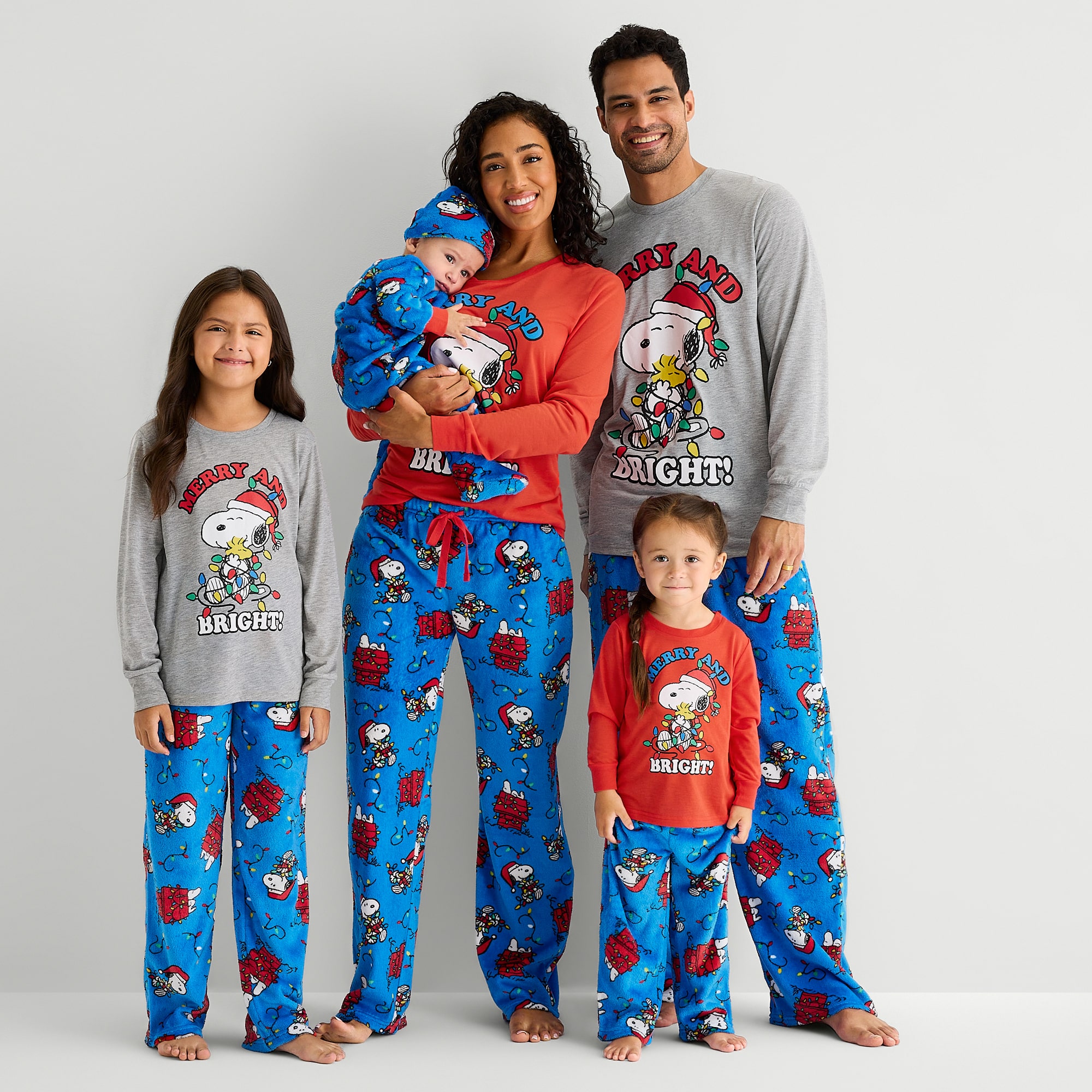 Womens Peanuts Long Sleeve 2-pc. Pajama Set